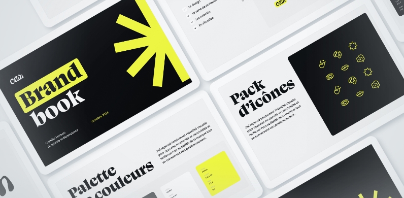 Camille Moreau - Brand designer et webdesigner sur Toulouse, Occitanie - Identité visuelle - Branding - Brandbook